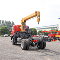 Mobile Truck 6.3 Ton Lift Mounted Crane with Straight Arm